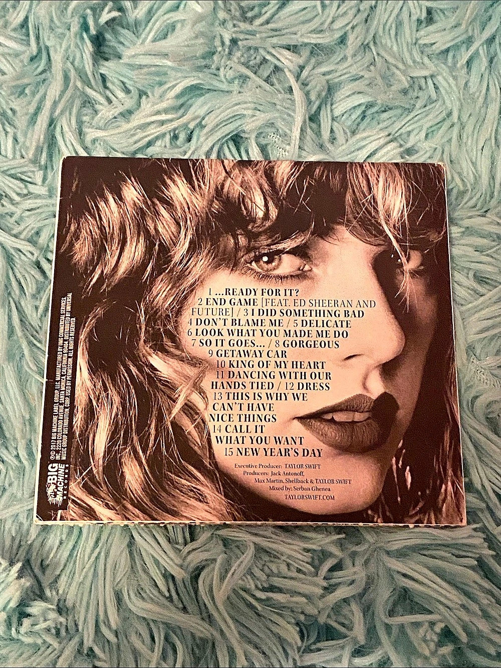 Taylor Swift Reputation Audio CD, Paper Case - Picture 3 of 7